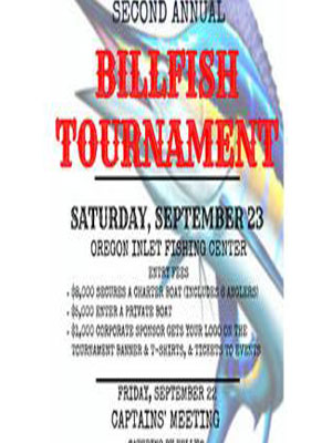 Billfish Tournament - Community Care Clinic of Dare